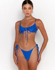NORA AZURE - BALCONETTE BIKINI TOP