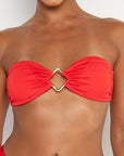 XENIA ANGURIA - BANDEAU BIKINI TOP