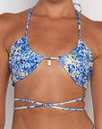 SICILY PORTOFINO - HALTER BIKINI TOP