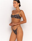 JULIANA LEOPARDO - CHEEKY BIKINI BOTTOM