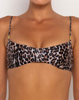 OPHELIA LEOPARDO - BRALETTE BIKINI TOP