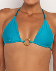 CELESTE TAHITI - HALTER BIKINI TOP