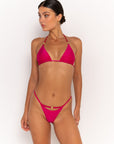 ISOBEL GUAVA - THONG BIKINI BOTTOM