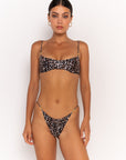 OPHELIA LEOPARDO - BRALETTE BIKINI TOP