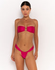 XENIA GUAVA - BANDEAU BIKINI TOP