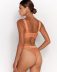 BOWIE CANELA - BRALETTE BIKINI TOP