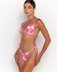 SALINAS PEONIES - BRALETTE BIKINI TOP
