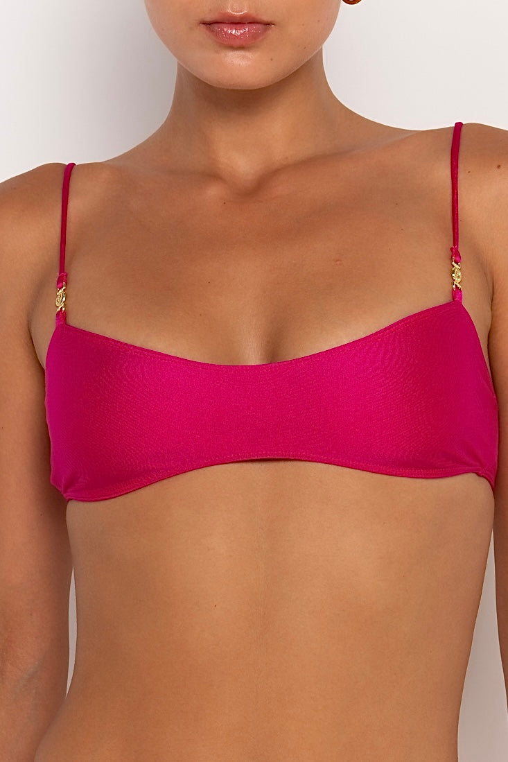 OPHELIA GUAVA - BRALETTE BIKINI TOP