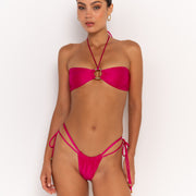 SERENA GUAVA - BANDEAU BIKINI TOP