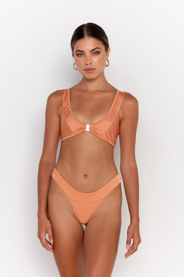 BOWIE CANELA - BRALETTE BIKINI TOP