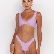 BOWIE LILAC - BRALETTE BIKINI TOP